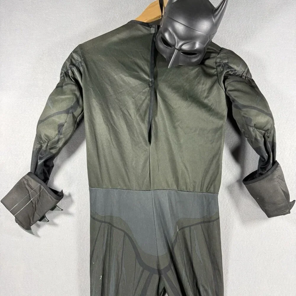 Rubies DC Comics Batman Muscle Costume Boys Kids Medium Halloween Cape Mask